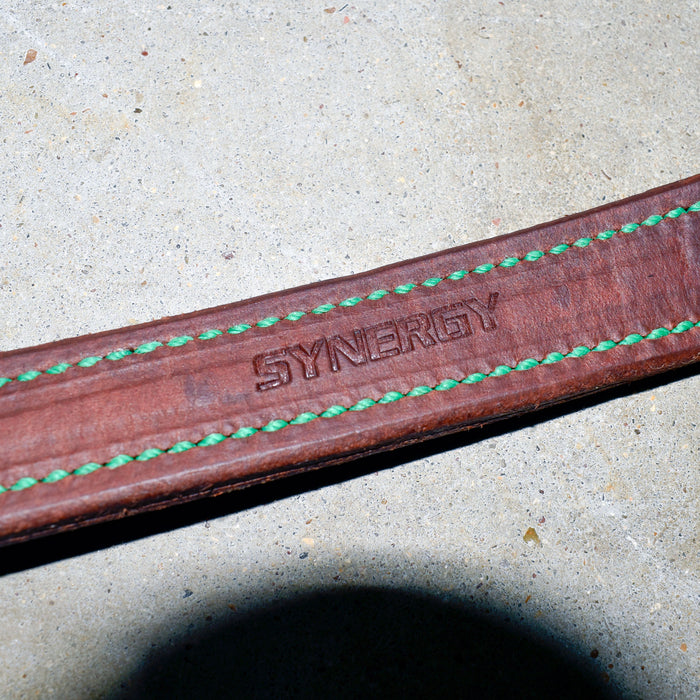 Used Synergy Roper Breast Collar With Lime Green Stitching Sale Barn Synergy