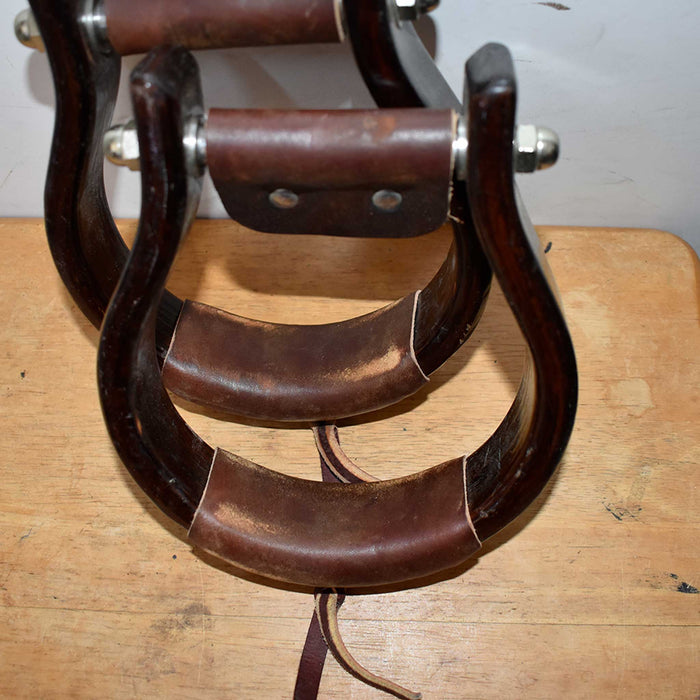 Used Don Orrell Oxbow Wooden Stirrups Sale Barn Don Orrell