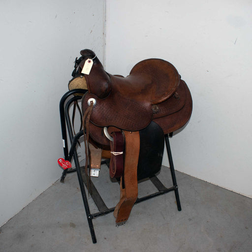 Used 14.5" Non-Rider Decor Only Saddle Sale Barn misc