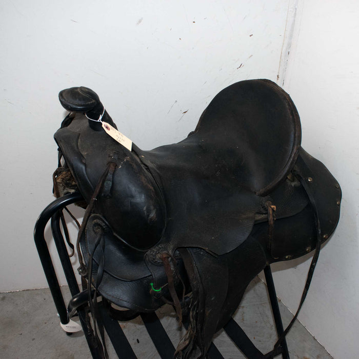 Used 15" Non-Rider Decor Only Saddle Sale Barn misc