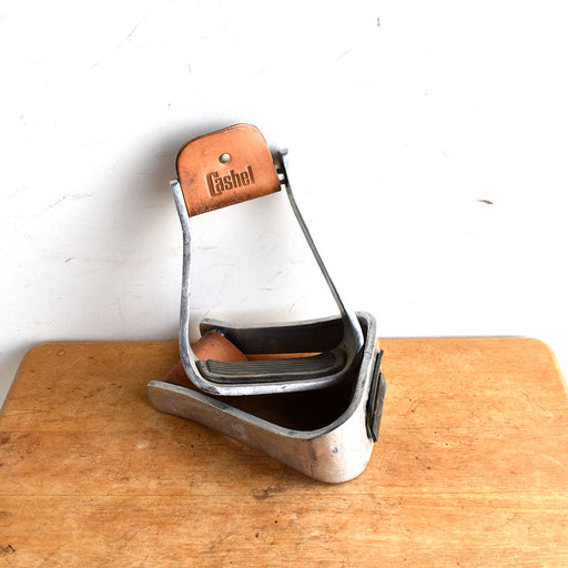Used Cashel Engraved Slanted Stirrups Sale Barn Cashel