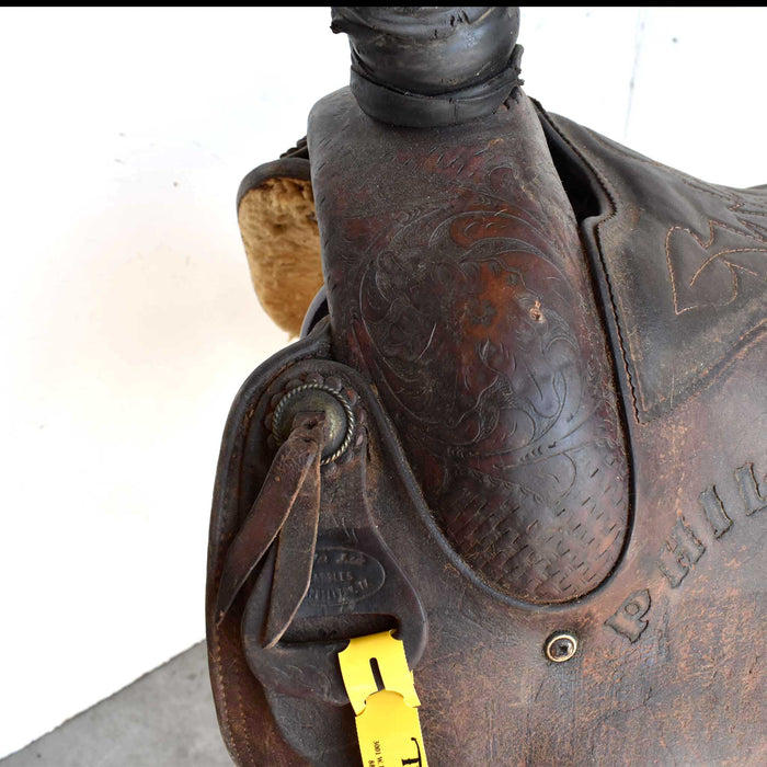 Used 15" Taylor Made Non-Rider Decor Only Saddle Sale Barn TESKEY'S