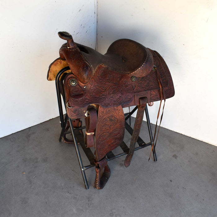 Used 15" Billy Cook Non-Rider Decor Only Saddle Sale Barn Billy Cook