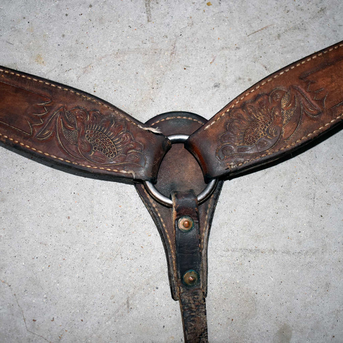 Used Floral Accented Breast Collar Sale Barn misc