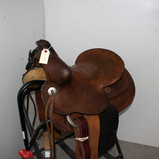 Used 14.5" Non-Rider Decor Only Saddle Sale Barn misc