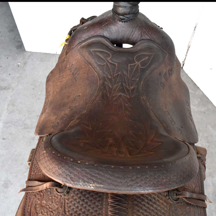 Used 15" Taylor Made Non-Rider Decor Only Saddle Sale Barn TESKEY'S