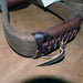 NEW Don Orrell 2" Flat Bottom Rancher Stained Oak Stirrups Sale Barn Don Orrell