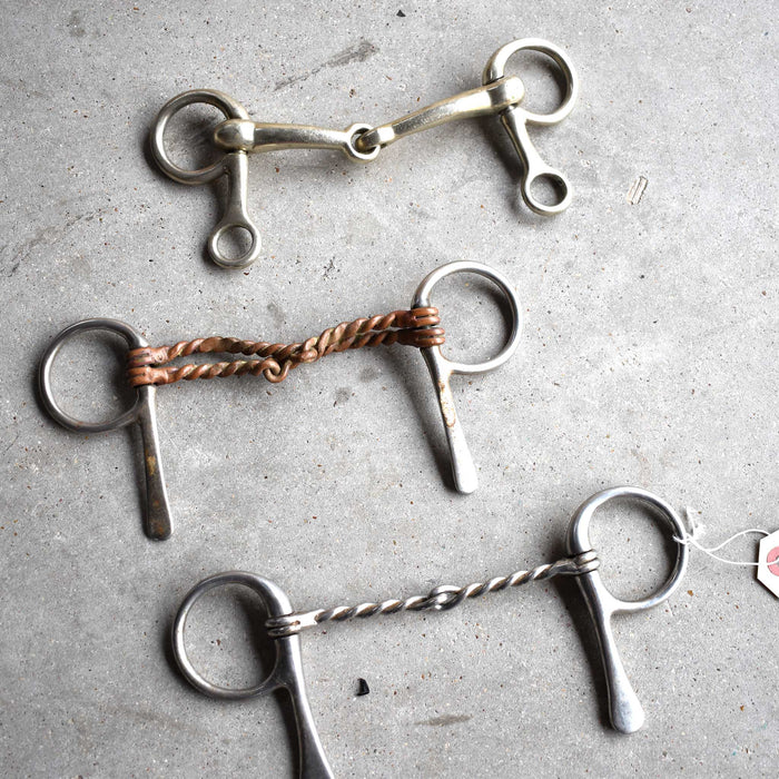 Used Half Cheek Snaffle Set Of 3