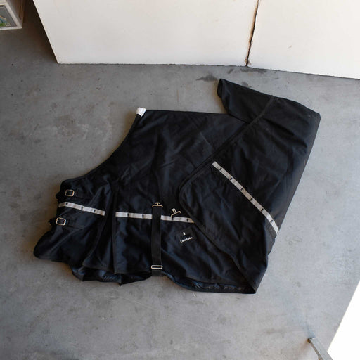 Used 62" Classic Equine Black Winter Blanket Sale Barn Classic Equine