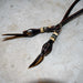 NEW Heavy Oiled One Ear Headstall With Rawhide Sale Barn misc