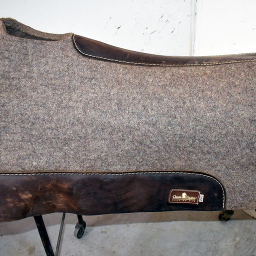 Used Classic Equine 100% Felt Saddle Pad Sale Barn Classic Equine