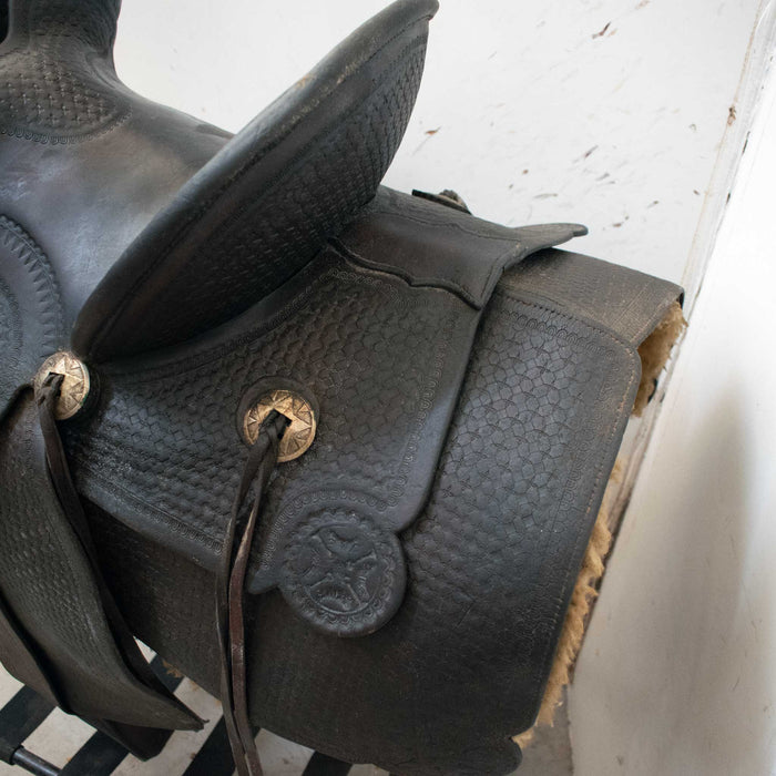 Used 14" Non-Rider Decor Only Saddle Sale Barn misc