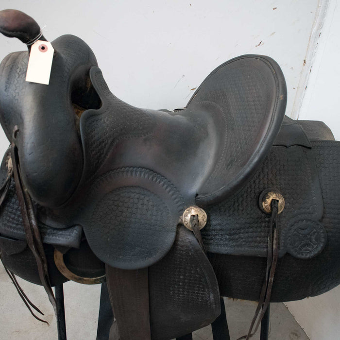 Used 14" Non-Rider Decor Only Saddle Sale Barn misc