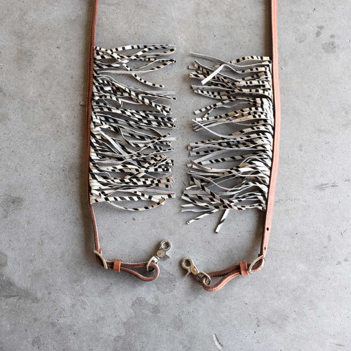 Used Rein With Zebra Fringe Sale Barn Teskey's