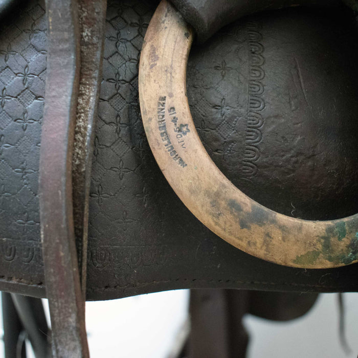 Used 14" Non-Rider Decor Only Saddle Sale Barn misc