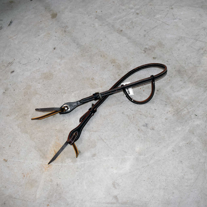 NEW Heavy Oiled One Ear Headstall Sale Barn misc