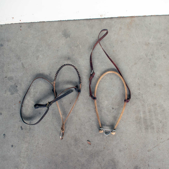 Used Assorted Rope Noseband Set Of 2 Sale Barn Misc