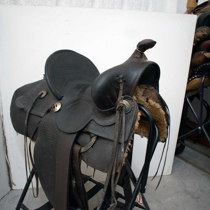 Used 14" Non-Rider Decor Only Saddle Sale Barn misc