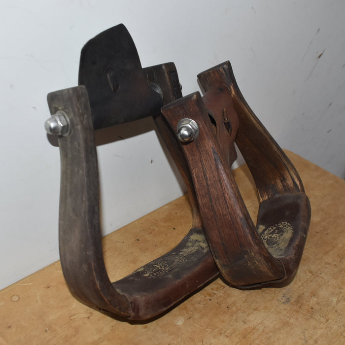 Used Nettles Wooden Stirrups Sale Barn Nettles