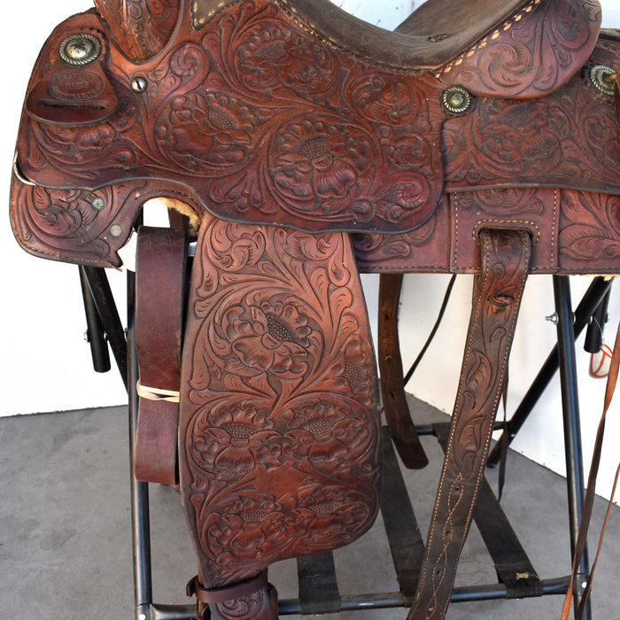 Used 15" Billy Cook Non-Rider Decor Only Saddle Sale Barn Billy Cook