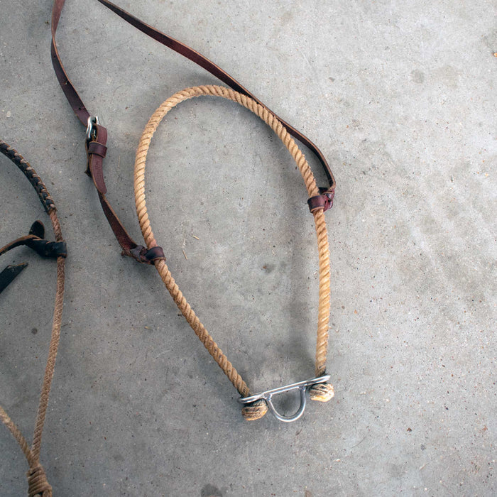 Used Assorted Rope Noseband Set Of 2 Sale Barn Misc