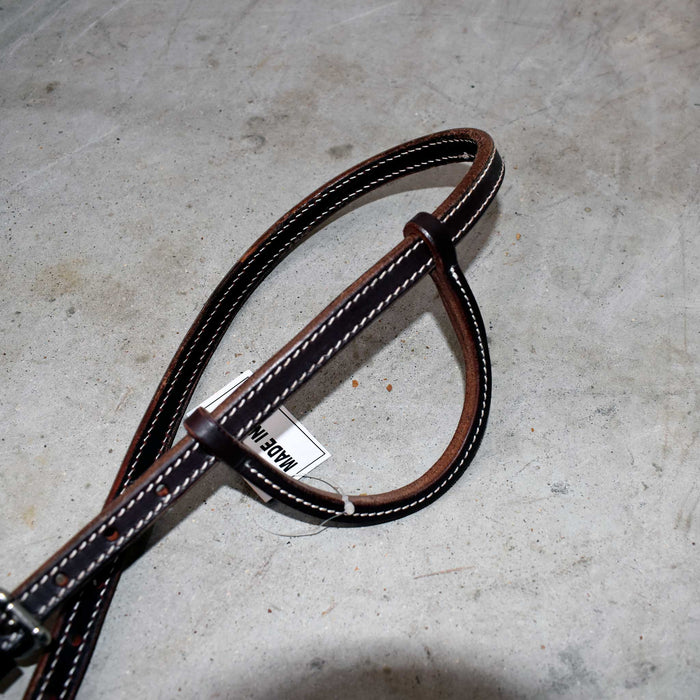 NEW Heavy Oiled One Ear Headstall Sale Barn misc