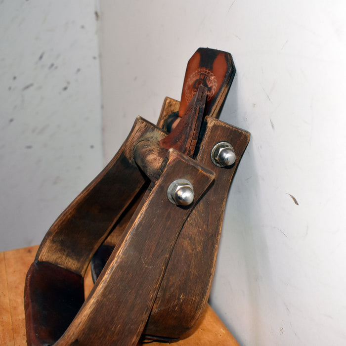 Used Nettles Wooden Stirrups Sale Barn Nettles