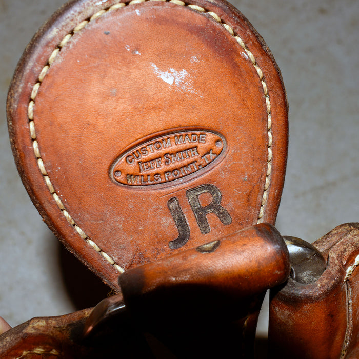 Used Jeff Smith Floral Tooled Breast Collar Sale Barn Jeff Smith