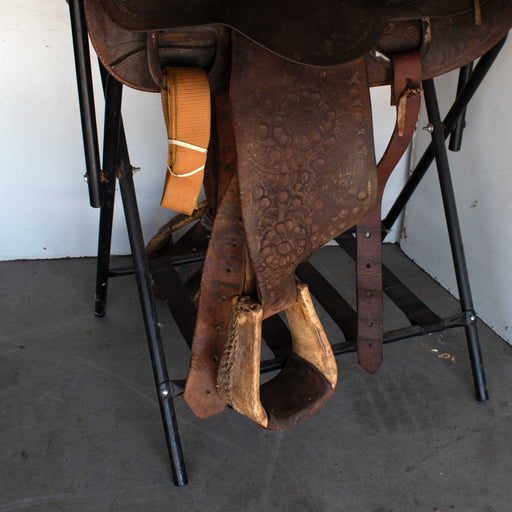Used 14.5" Non-Rider Decor Only Saddle Sale Barn TESKEY'S