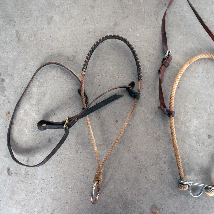 Used Assorted Rope Noseband Set Of 2 Sale Barn Misc