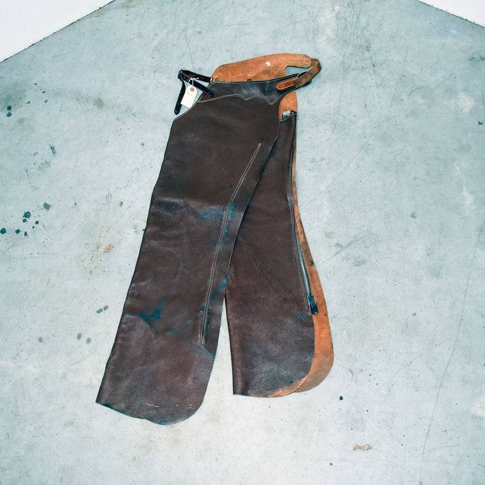 Used Brown Leather Chaps Sale Barn misc