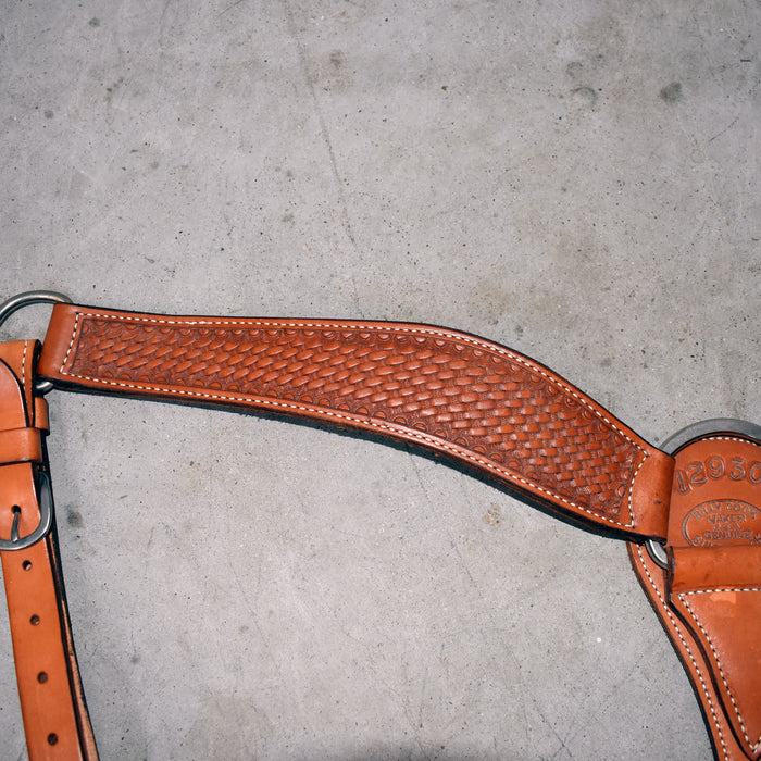 Used Billy Cook Light Basket Stamped Breast Collar Sale Barn Billy Cook