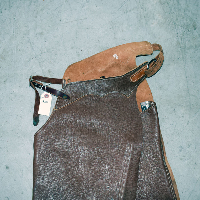 Used Brown Leather Chaps Sale Barn misc