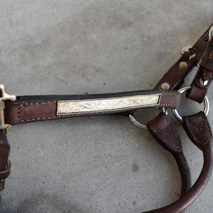 Used Silver Show Headstall With Lead Sale Barn Teskey's
