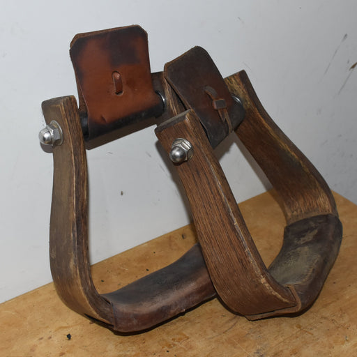Used Nettles Wooden Stirrups Sale Barn Nettles