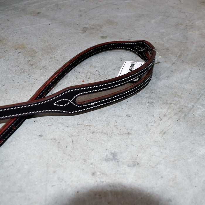 NEW Heavy Oiled Split Ear Headstall Sale Barn misc