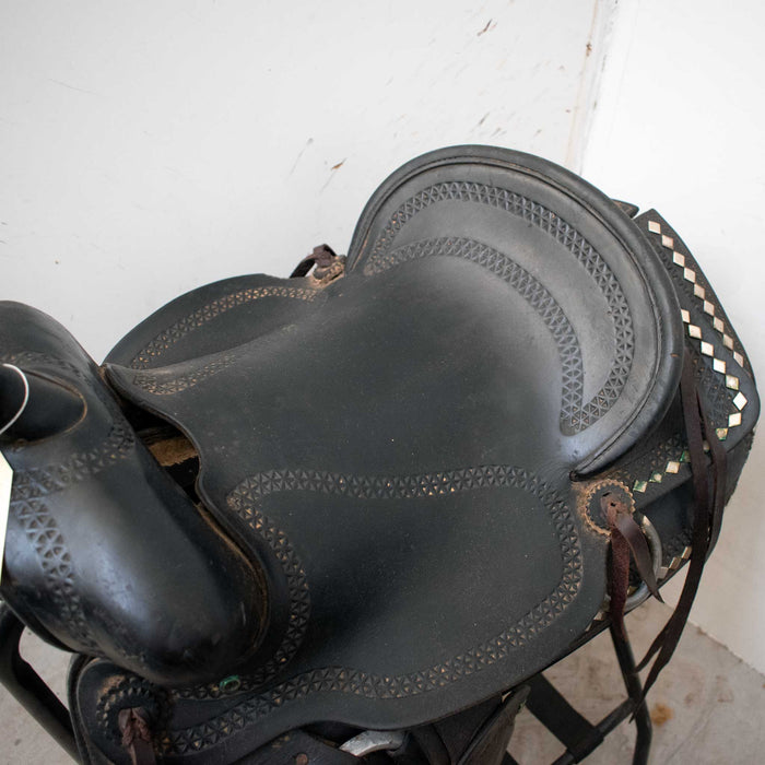 Used 15" Non-Rider Decor Only Saddle Sale Barn misc