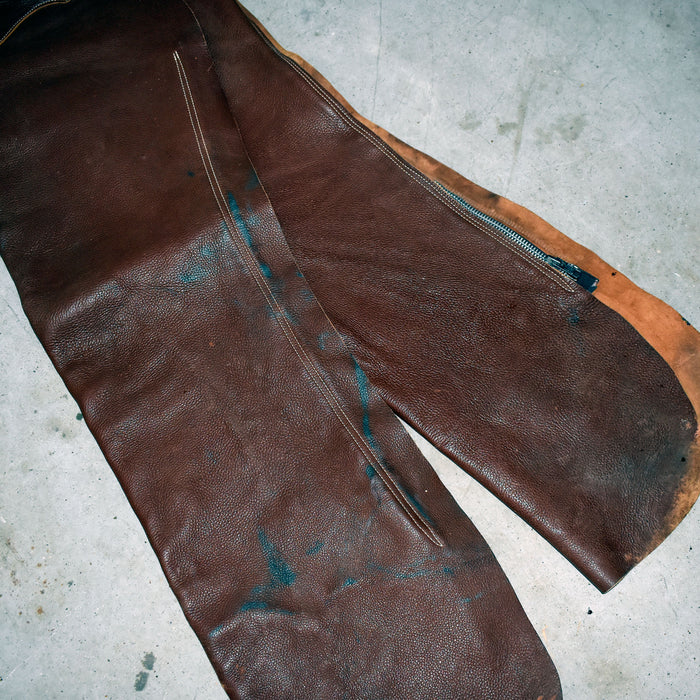 Used Brown Leather Chaps Sale Barn misc