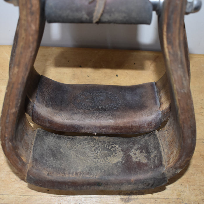 Used Nettles Wooden Stirrups Sale Barn Nettles