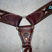 Like NEW Crazy Leather Beaded Arrow Breast Collar Sale Barn misc