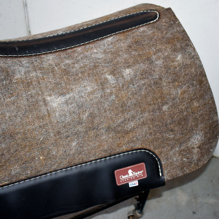 NEW Classic Equine Alpaca Felt Saddle Pad Sale Barn Classic Equine