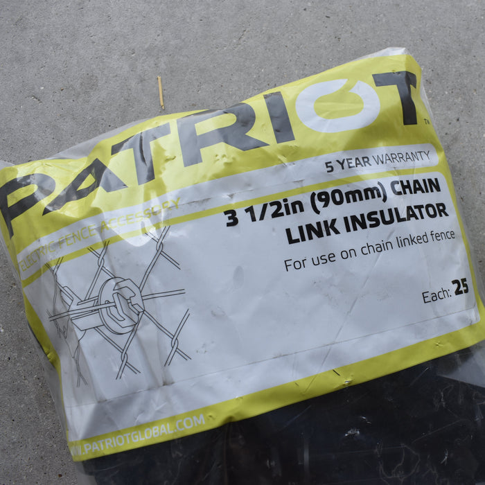 NEW Discontinued Patriot 3 1/2" Chain Link Insulator 25pk Bundle Of 2 Sale Barn Patriot