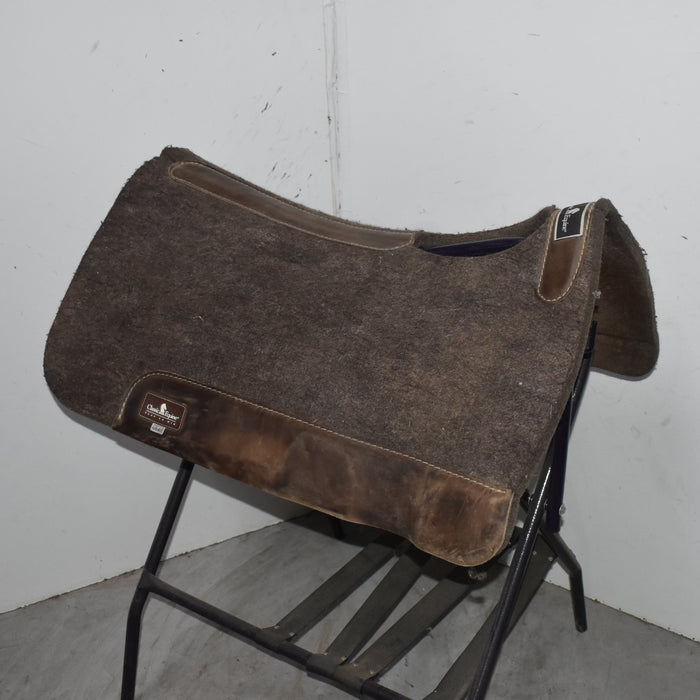 Used Classic Equine Wool Felt Saddle Pad