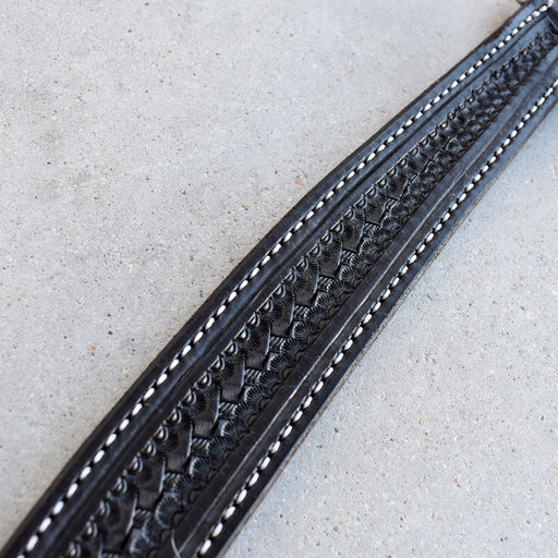 NEW Jeff Smith Geometric Tooled Breast Collar Sale Barn Jeff Smith