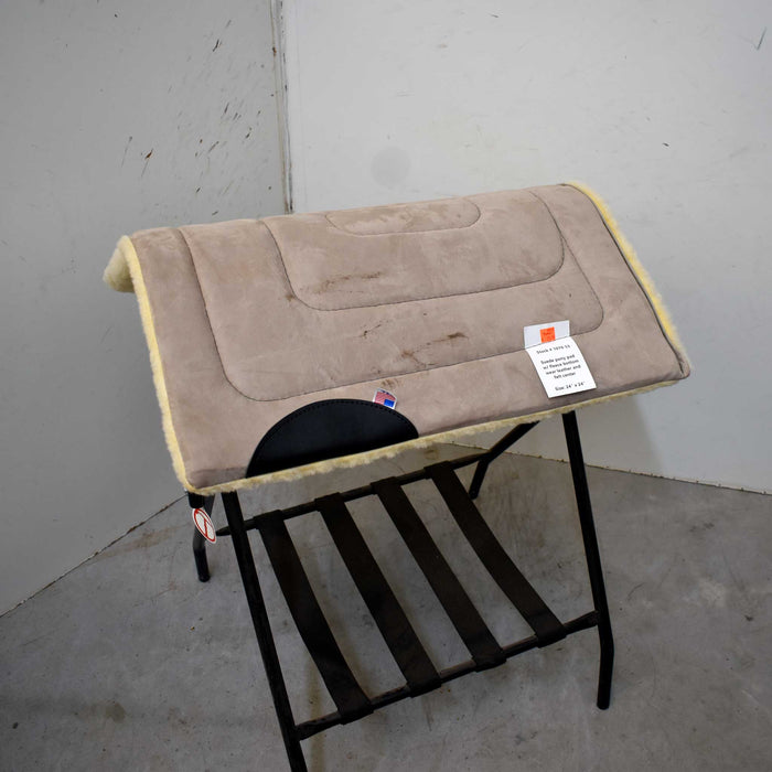 NEW Pony Light Grey Saddle Pad Sale Barn misc