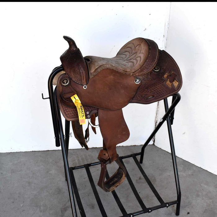 Used 11.5" Non Rider Decor Only Pony Saddle Sale Barn TESKEY'S