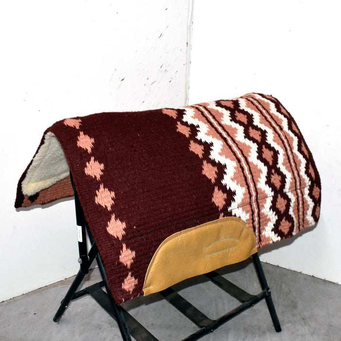 Used Maroon Aztec Saddle Pad Sale Barn Misc