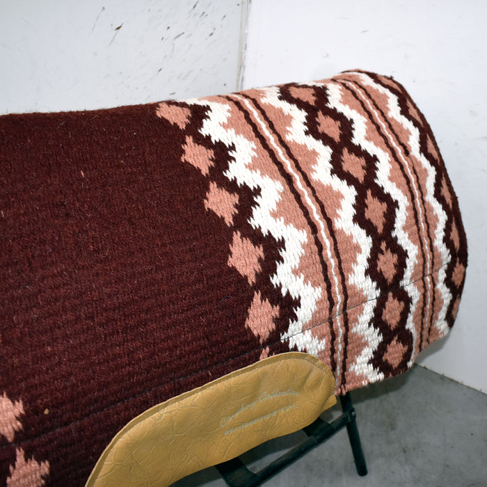 Used Maroon Aztec Saddle Pad Sale Barn Misc