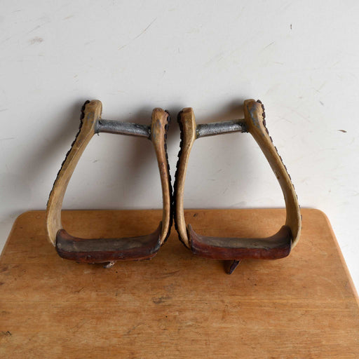 Used Crooked Rawhide Covered Stirrups Sale Barn Teskey's