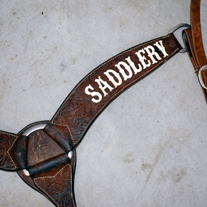 Used Cactus Saddlery Roper Breast Collar Sale Barn CACTUS SADDLERY